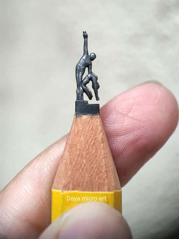 pencil tip carvings by daya 4 Incredible Pencil Tip Art by Daya (27 photos)