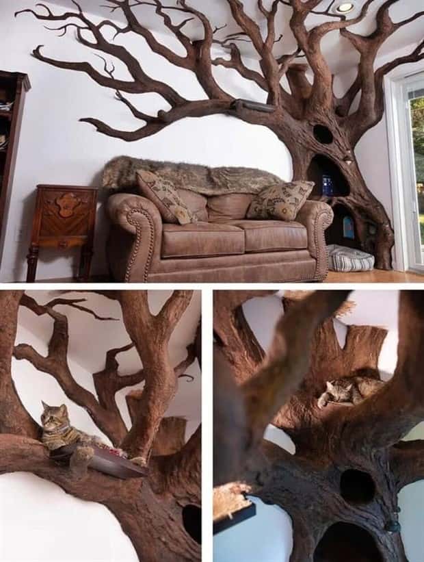 cat trees 3 These Cat Trees Beat Your Living Space (25 photos)