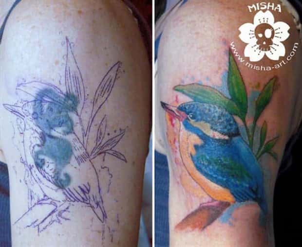 Epic Cover Up Tattoos Fix Bad Ink (25 photos)