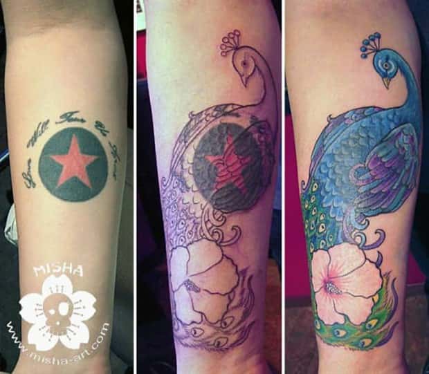 Epic Cover Up Tattoos Fix Bad Ink (25 photos)