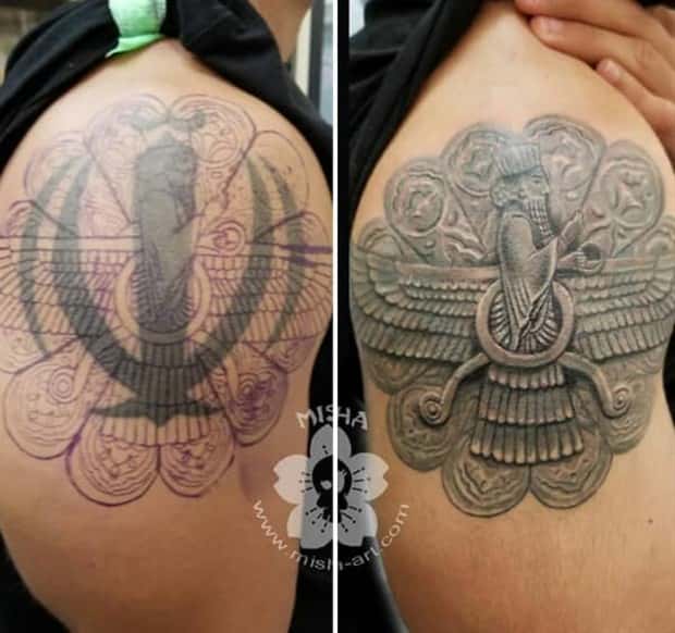 Epic Cover Up Tattoos Fix Bad Ink (25 photos)