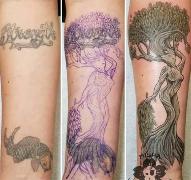 Epic Cover Up Tattoos Fix Bad Ink (25 photos)