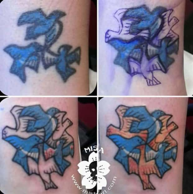 Epic Cover Up Tattoos Fix Bad Ink (25 photos)