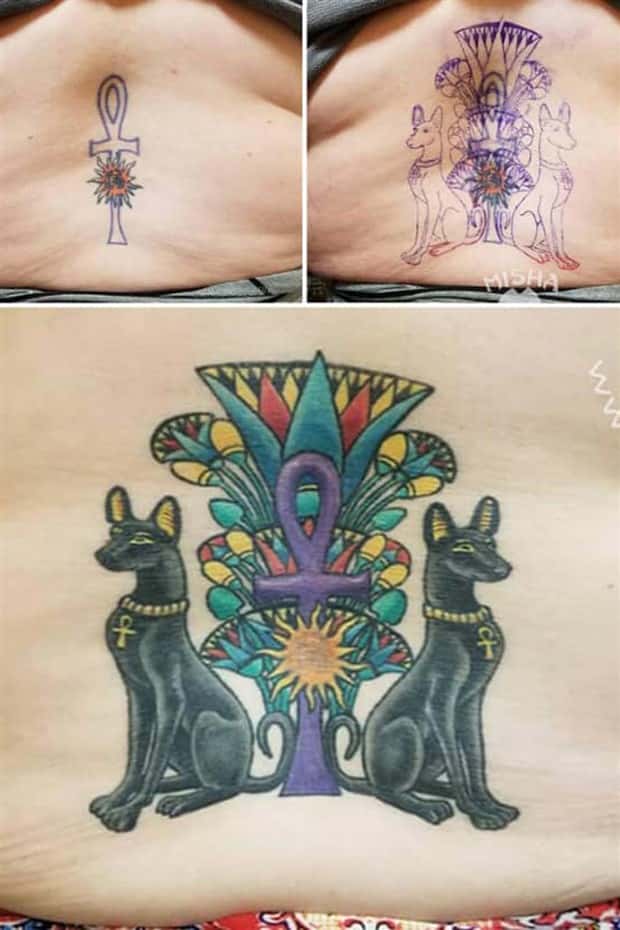 Epic Cover Up Tattoos Fix Bad Ink (25 photos)