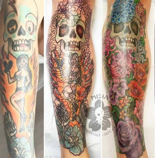 Epic Cover Up Tattoos Fix Bad Ink (25 photos)