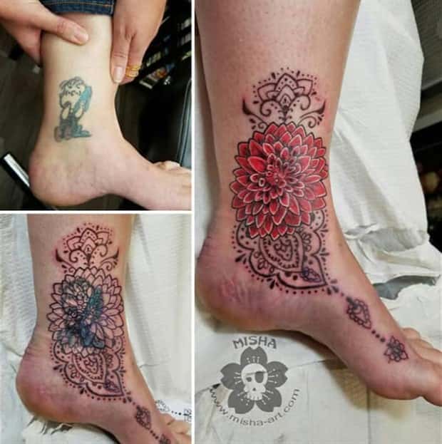 Epic Cover Up Tattoos Fix Bad Ink (25 photos)