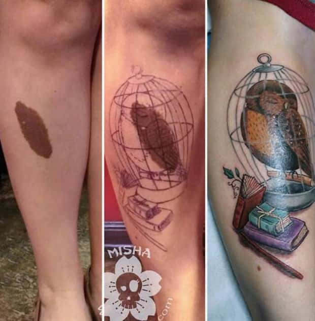 Epic Cover Up Tattoos Fix Bad Ink (25 photos)