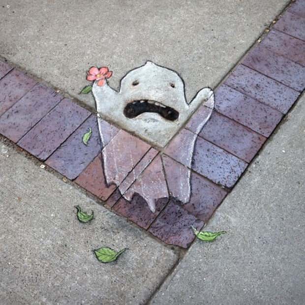 Amazing Sidewalk Creations by David Zinn (27 photos)