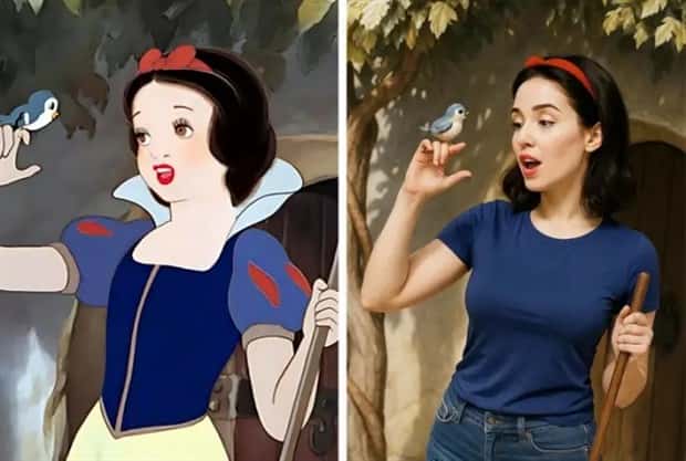 disney characters in real world 3 Disney Characters in the Real World (15 photos)