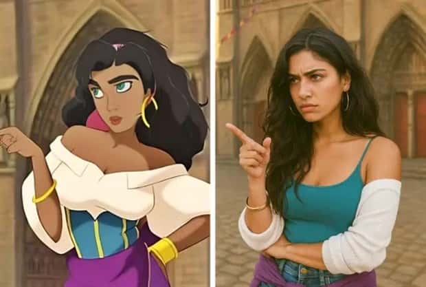 disney characters in real world 5 Disney Characters in the Real World (15 photos)