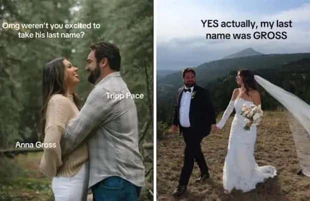 Funny Maiden Name Changes Stole The Show (30 photos)