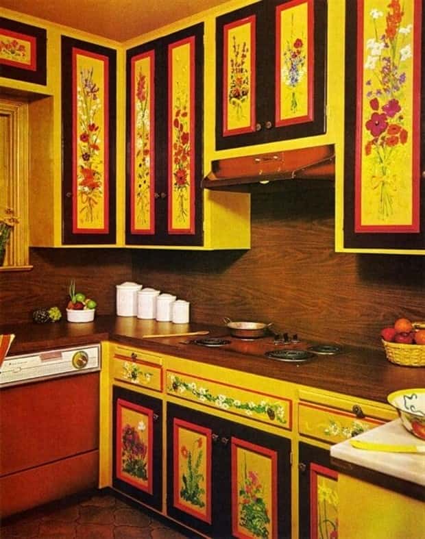 Retro Interiors That Scream Vintage (38 photos)