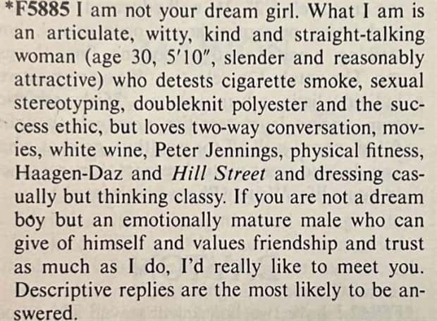 Vintage Personal Ads Are Quite Something (23 photos)