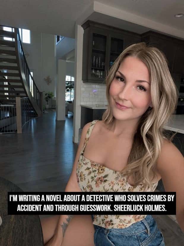 Hot Girls Featuring Jokes #10 (16 photos)