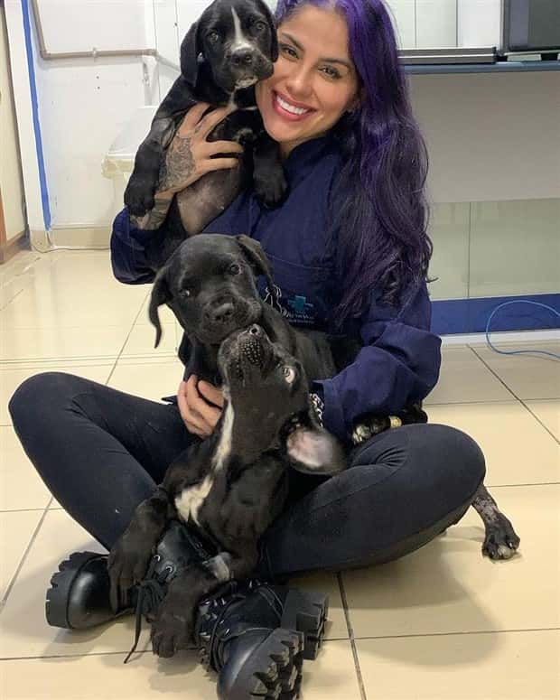 hot girls and dogs 29 Hot Girls With Dogs (30 photos)