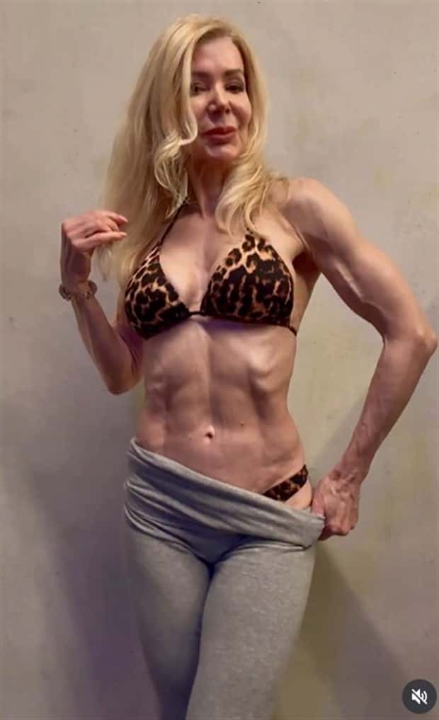 Gym Loving Granny Seeking Younger Romance (19 photos)