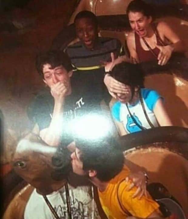 Hilarious Reactions on Rollercoaster Drops (37 photos)