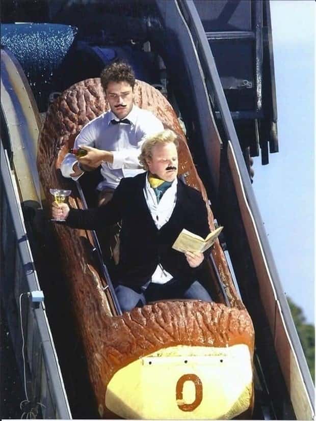 Hilarious Reactions on Rollercoaster Drops (37 photos)