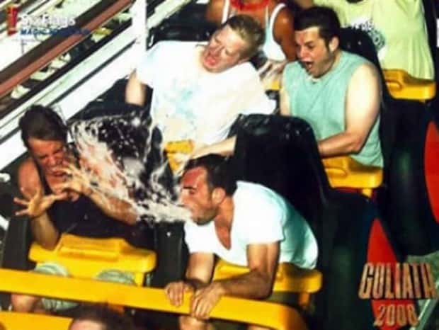 Hilarious Reactions on Rollercoaster Drops (37 photos)