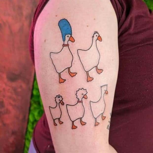 the simpsons tattoos 17 Only Hardcore Simpsons Fans Would Tattoo This (22 photos)