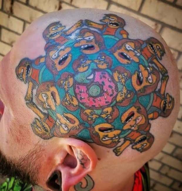 the simpsons tattoos 5 Only Hardcore Simpsons Fans Would Tattoo This (22 photos)