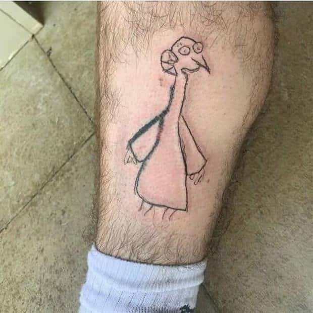 the simpsons tattoos 7 Only Hardcore Simpsons Fans Would Tattoo This (22 photos)