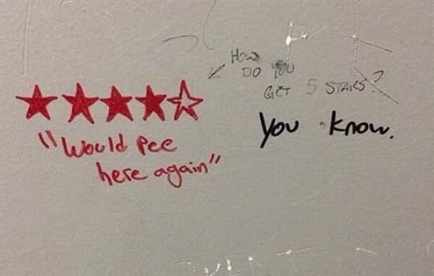 Toilet Graffiti Sparks Unexpected Wisdom (26 photos)