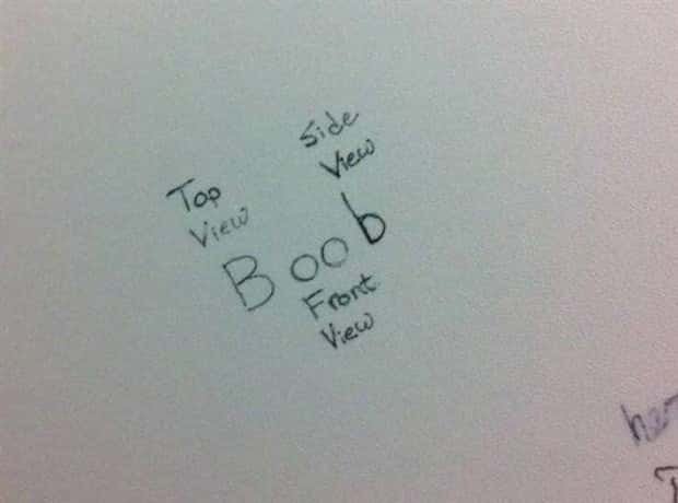 Toilet Graffiti Sparks Unexpected Wisdom (26 photos)