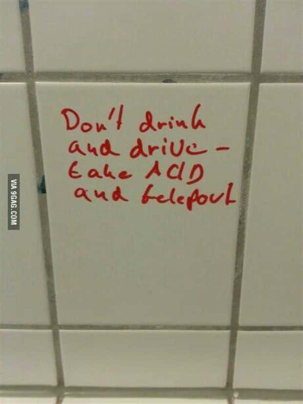 Toilet Graffiti Sparks Unexpected Wisdom (26 photos)