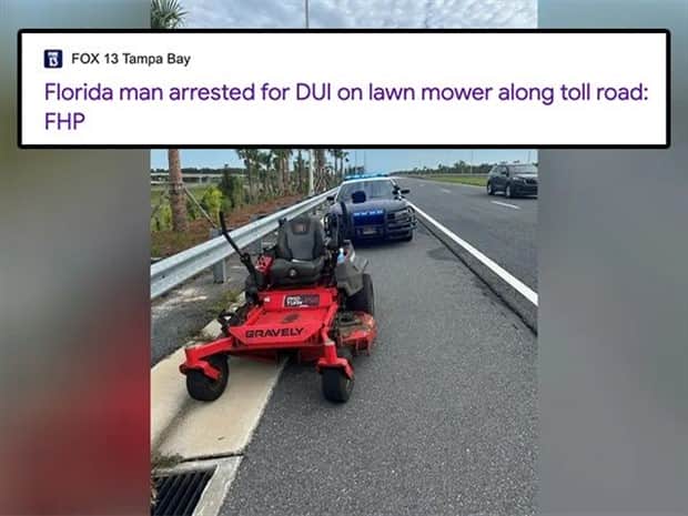 crazy florida headlines 17 Crazy Headlines Only Florida Could Produce (20 photos)