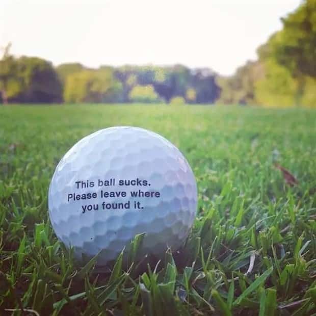 Funny Messages on Found Golf Balls (24 photos)