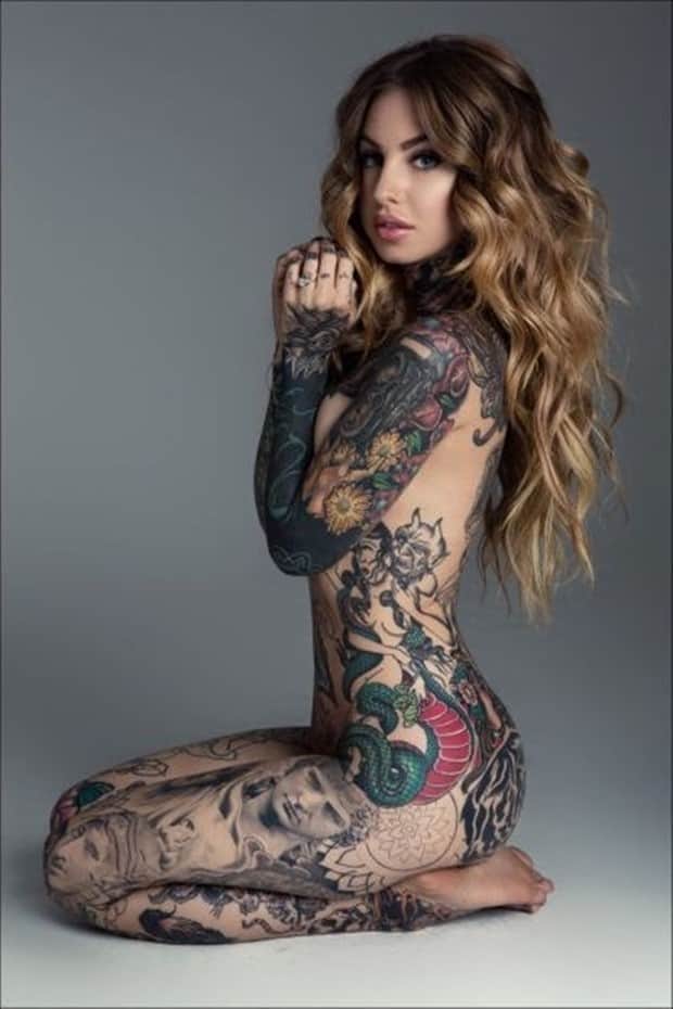 inked girls 18 Hot Tattooed Girls #29 (26 photos)
