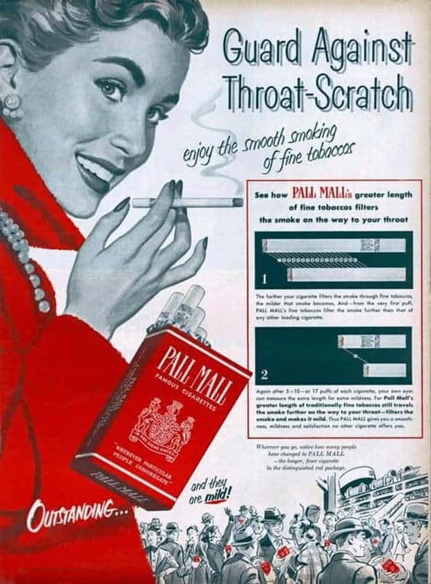 Vintage Cigarette Ads That Shaped Culture (30 photos)