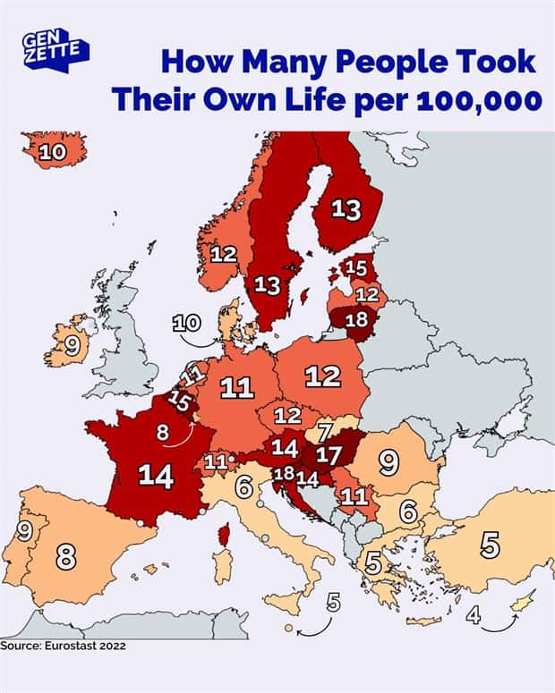 Charts and Maps with Intriguing Data #177 (22 photos)