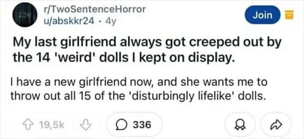 two sentence horror stories 22 Two Sentence Horror Tales to Keep You Up (45 photos)