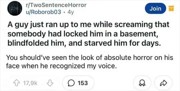 two sentence horror stories 27 Two Sentence Horror Tales to Keep You Up (45 photos)