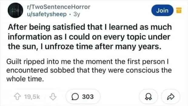 two sentence horror stories 28 Two Sentence Horror Tales to Keep You Up (45 photos)