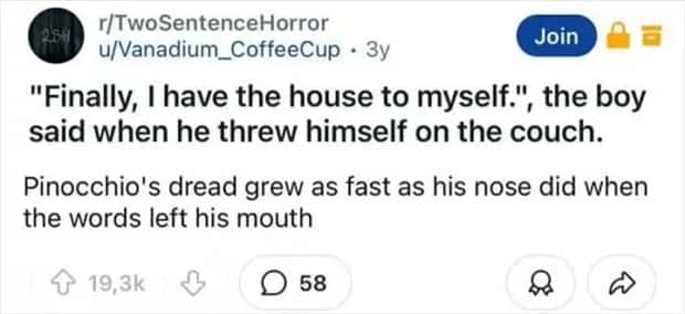 two sentence horror stories 29 Two Sentence Horror Tales to Keep You Up (45 photos)