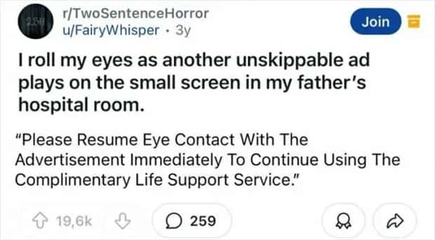 two sentence horror stories 33 Two Sentence Horror Tales to Keep You Up (45 photos)
