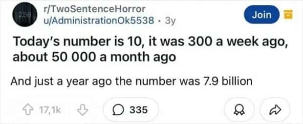 two sentence horror stories 35 Two Sentence Horror Tales to Keep You Up (45 photos)