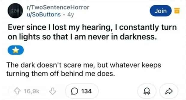 two sentence horror stories 37 Two Sentence Horror Tales to Keep You Up (45 photos)