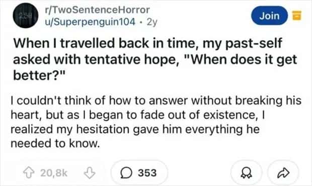 two sentence horror stories 6 Two Sentence Horror Tales to Keep You Up (45 photos)