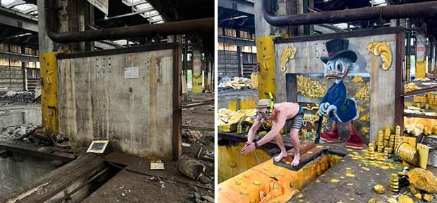 3d graffiti art by scaf 17 Unbelievable 3D Graffiti Illusions by Scaf (40 photos)