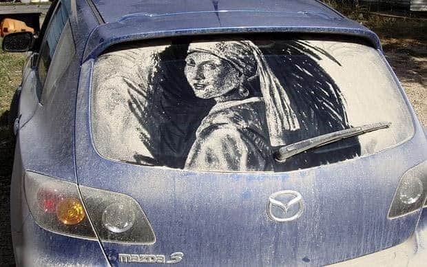 22 Dirty Car Sketches too Impressive to Wash (22 photos)