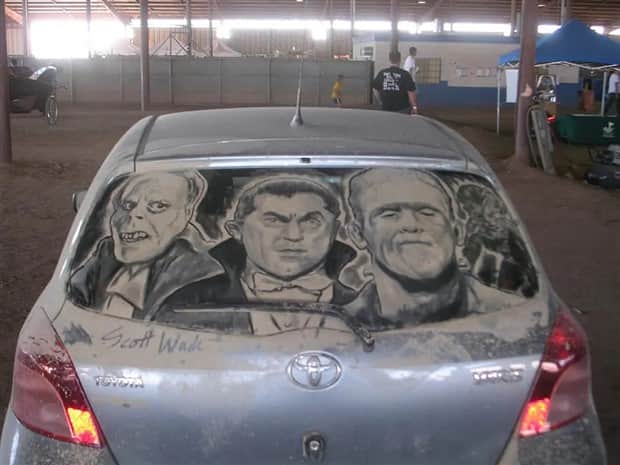 22 Dirty Car Sketches too Impressive to Wash (22 photos)