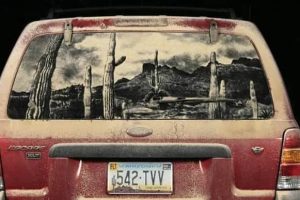 22 Dirty Car Sketches too Impressive to Wash (22 photos)