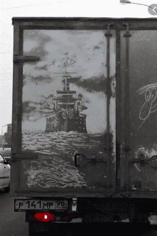 22 Dirty Car Sketches too Impressive to Wash (22 photos)