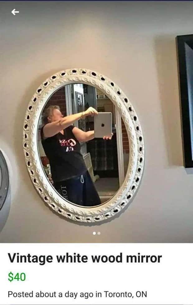 funny mirror sellers 12 Mirror Sellers Caught in Reflections (28 photos)