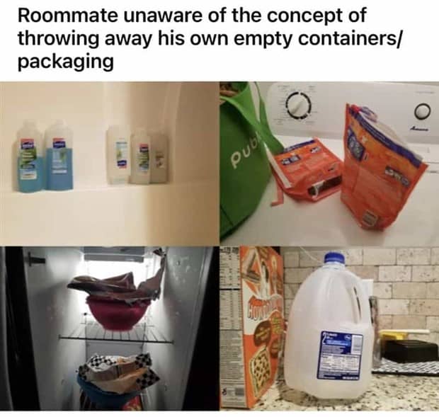 People Exposing Their Worst Roommates (21 photos)