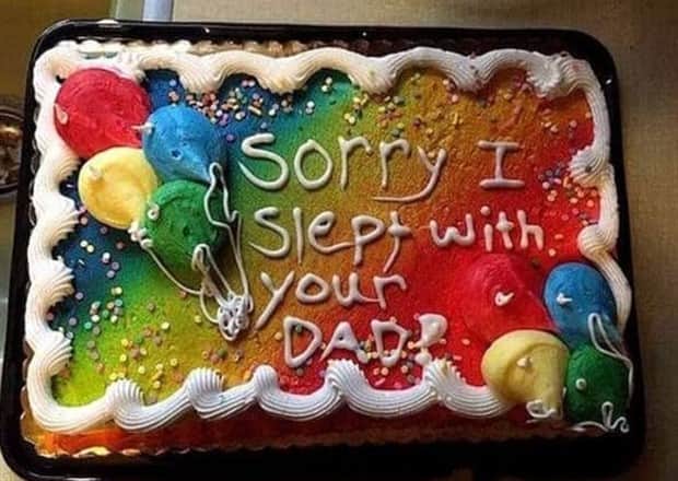 bold cakes 27 Awkwardly Direct Cakes People Made (40 photos)